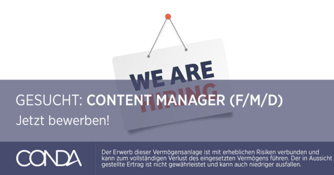Gesucht: Content Manager